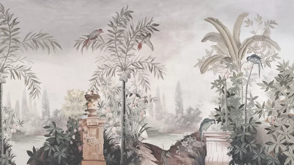 Le jardin aux oiseauxGrisaille - Ananbô
