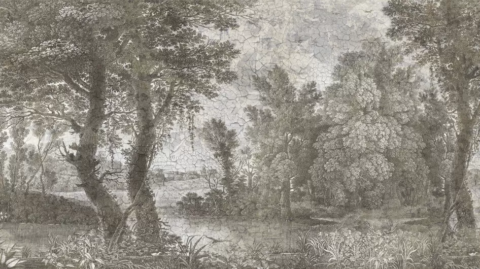 CampagneGrisaille Patine 18 ème craquelée - Ananbô