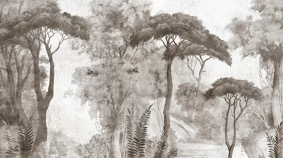 Les sentiers de BonnieuxGrisaille décor vieilli et patiné - Ananbô