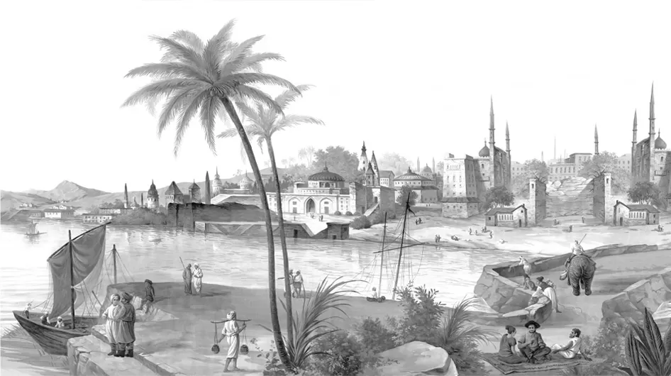 BénarèsMonochrome gris - Ananbô
