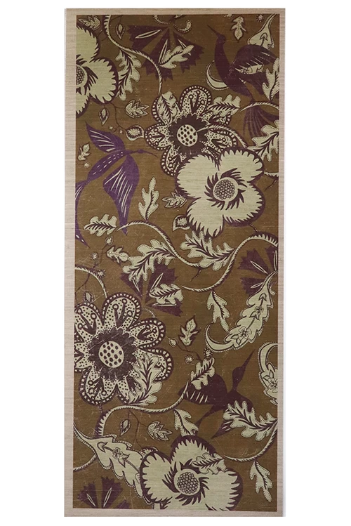 Indienne mauve vieilli
