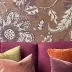 Indienne mauve vieilli