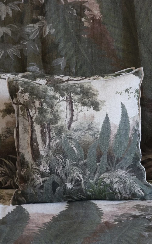 Les jardins d'Akarâ couleur lin naturel