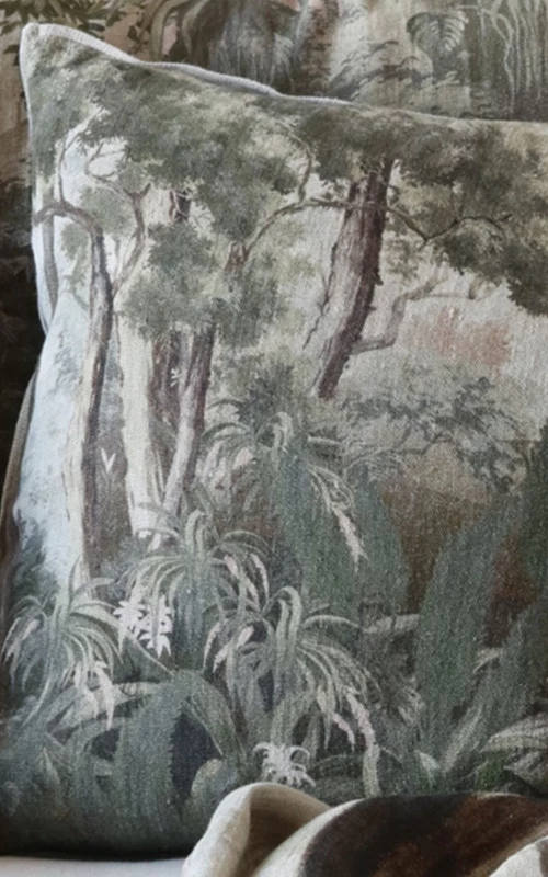 Les jardins d'Akarâ couleur lin naturel