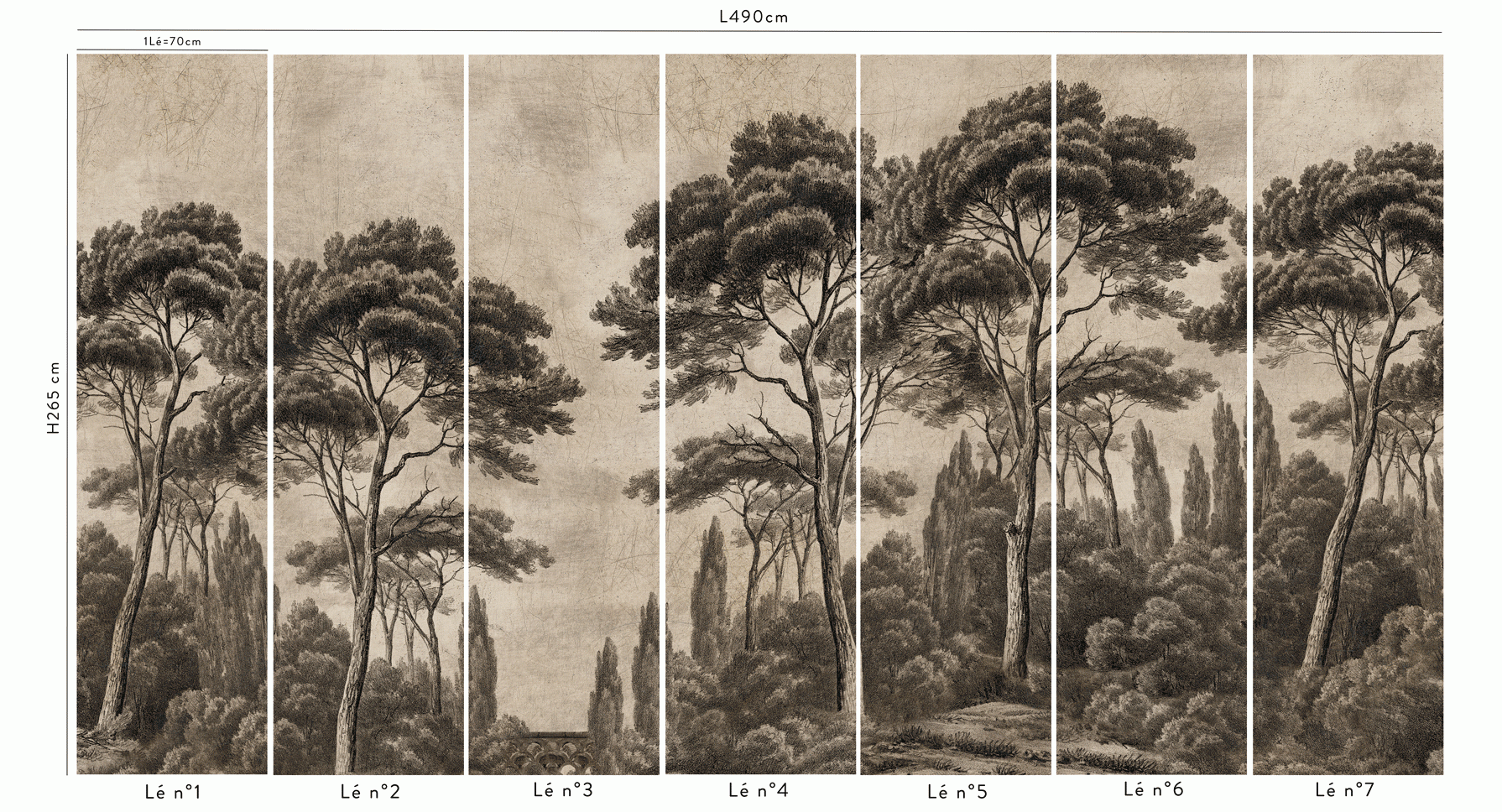 PE308-calepinage-slider-Pins-et-cypres-brun-sepia