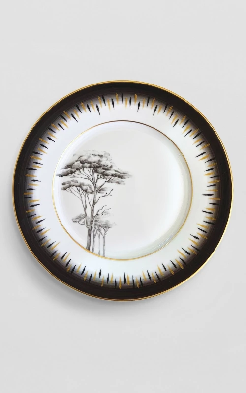 Assiette Zeste Cédrat