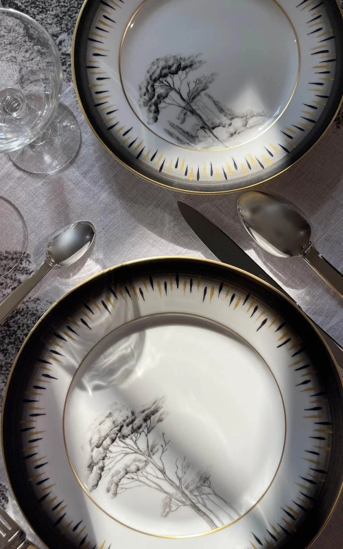 Assiette Zeste Cédrat