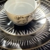 Tasse à thé Aqua blanche