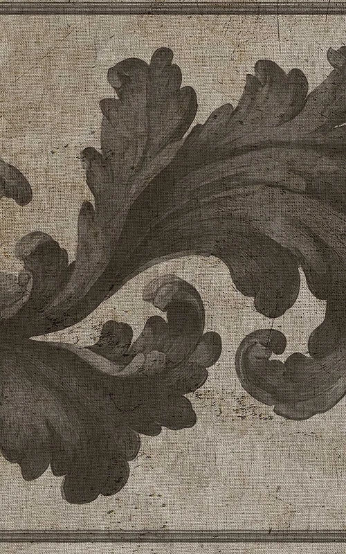 Acanthe smoky grey Frieze