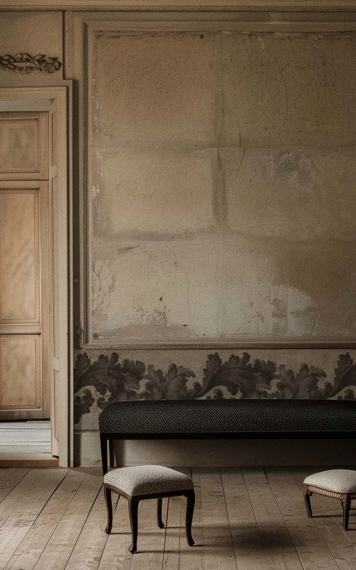 Acanthe smoky grey Frieze