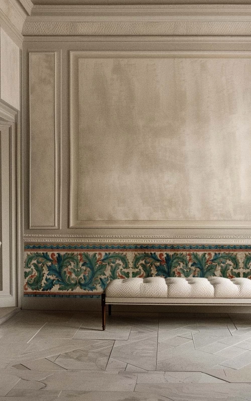 Farnese antique green frieze