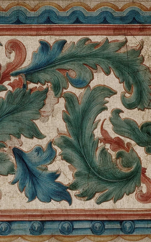 Farnese antique green frieze