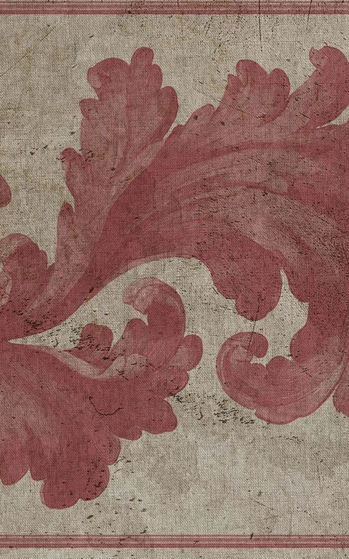 Acanthe rose Tiepolo frieze