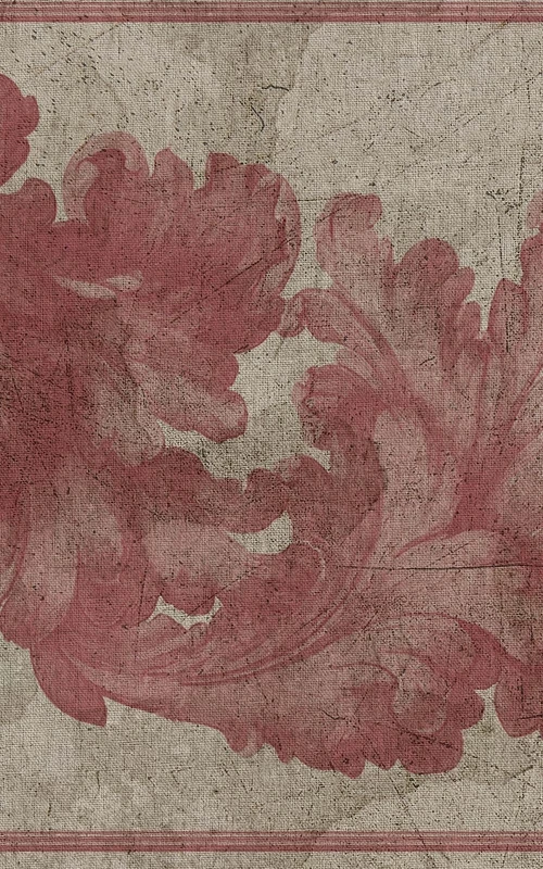 Acanthe rose Tiepolo frieze