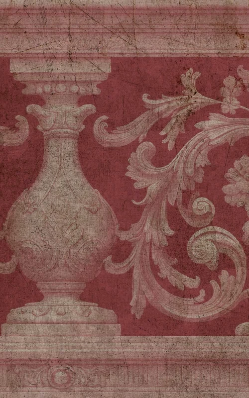 Palazzo rose dado panel 
