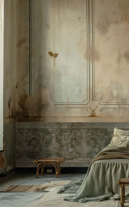 Palazzo Veronese green Dado panel