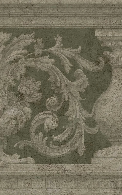 Palazzo Veronese green Dado panel