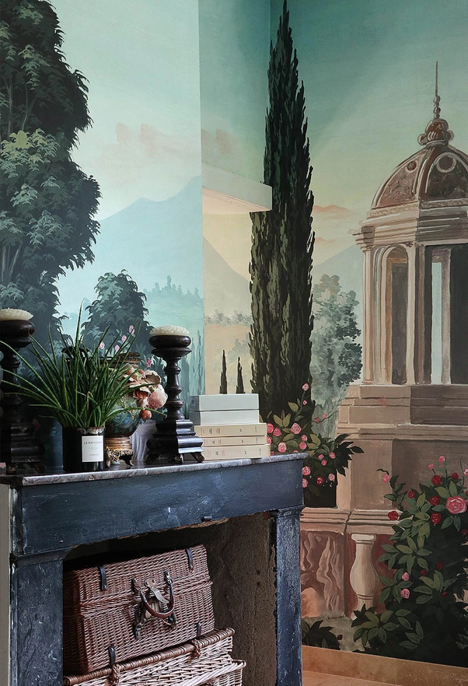 bleu wall mural France