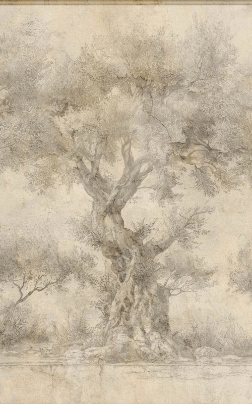 Papier peint à composer Oliveto