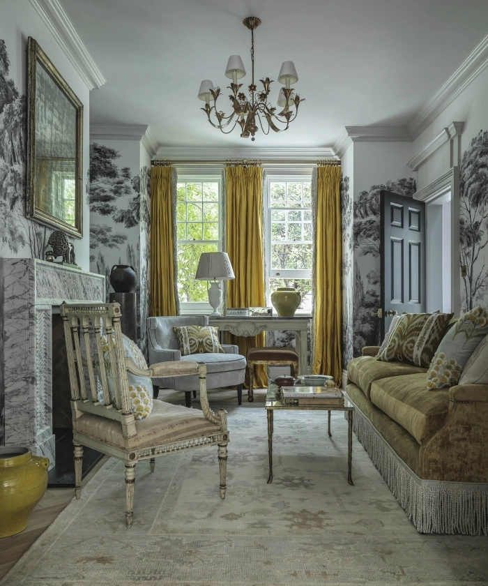 Edwardian London Townhouse,\<br />featured in Milieu Magazine