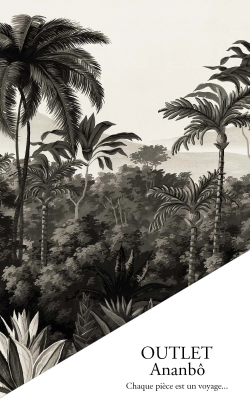 Jardin Balinais terre brune