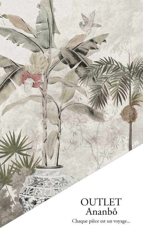 Les jardins de Mei-Li couleur sépia