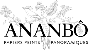 Logo Ananbô papier peint panoramique