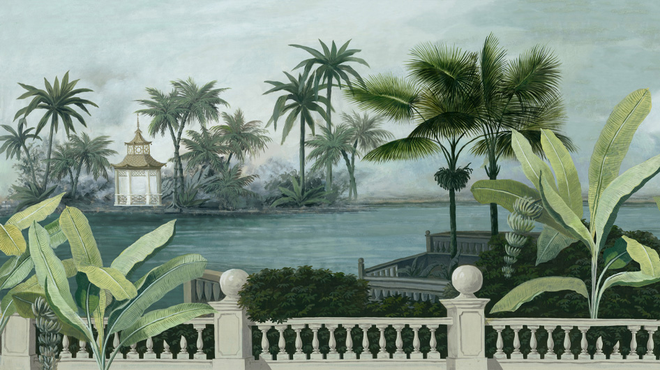 Papier peint panoramique Chao Phraya Couleur - Ananbô