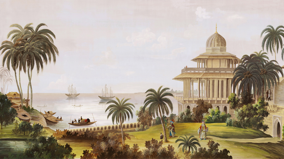 Papier peint panoramique India Couleur - Ananbô