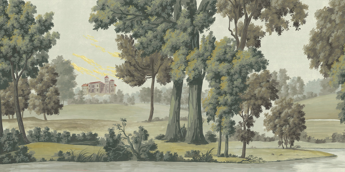 Papier peint panoramique Saint-Martin Couleur  - Ananbô Fullsize