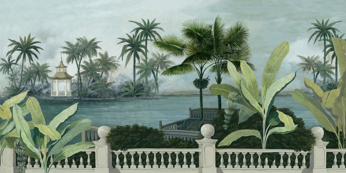 Papier peint panoramique Chao Phraya Couleur - Ananbô Fullsize